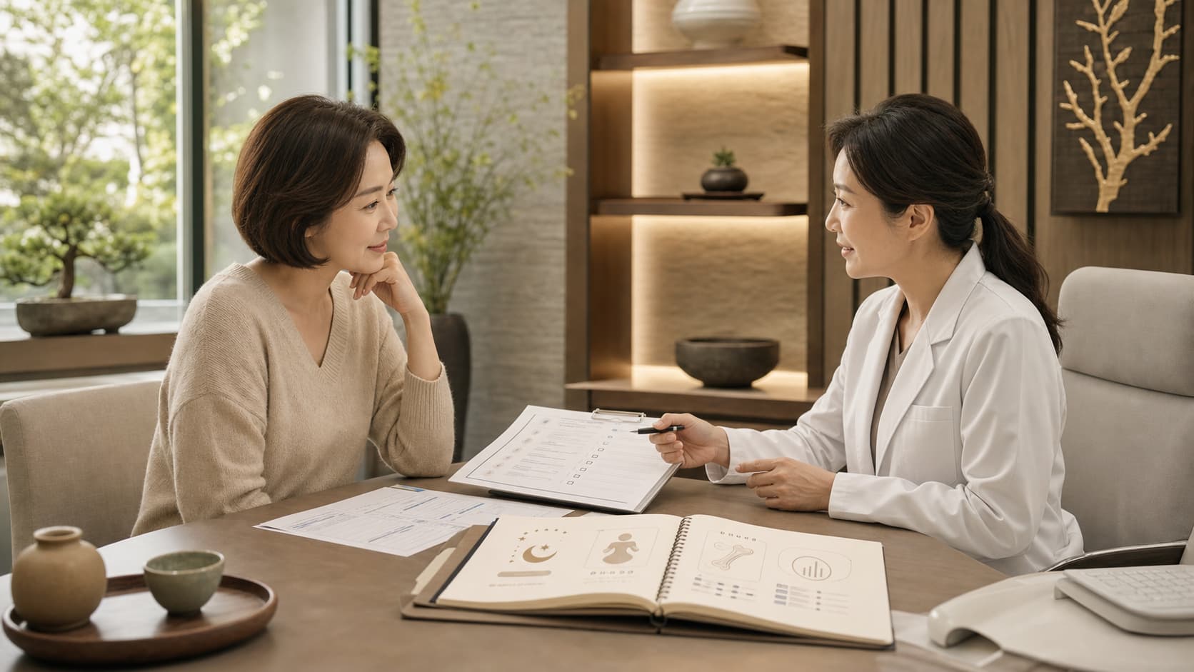 여성호르몬 검사 이후 갱년기 관리는 어디까지 해야 할까요?