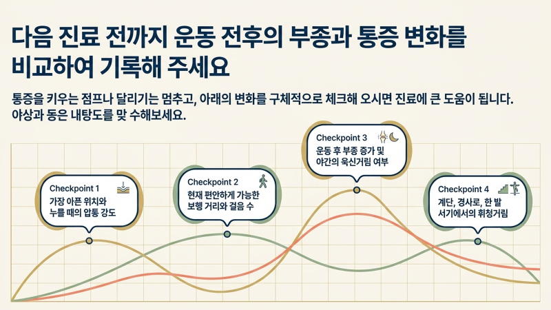 로봇 재활시설 등 회복을 돕는 환경을 안내하는 이미지입니다.