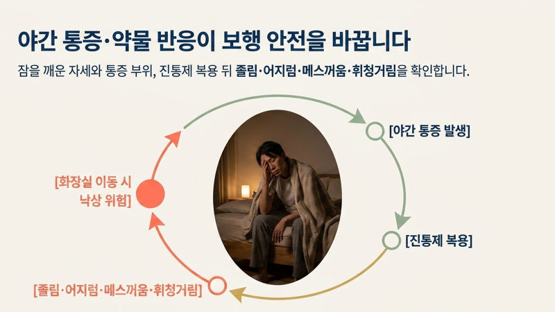 보호기와 보행 허용 범위의 중요성을 강조하는 본문 중간의 이미지